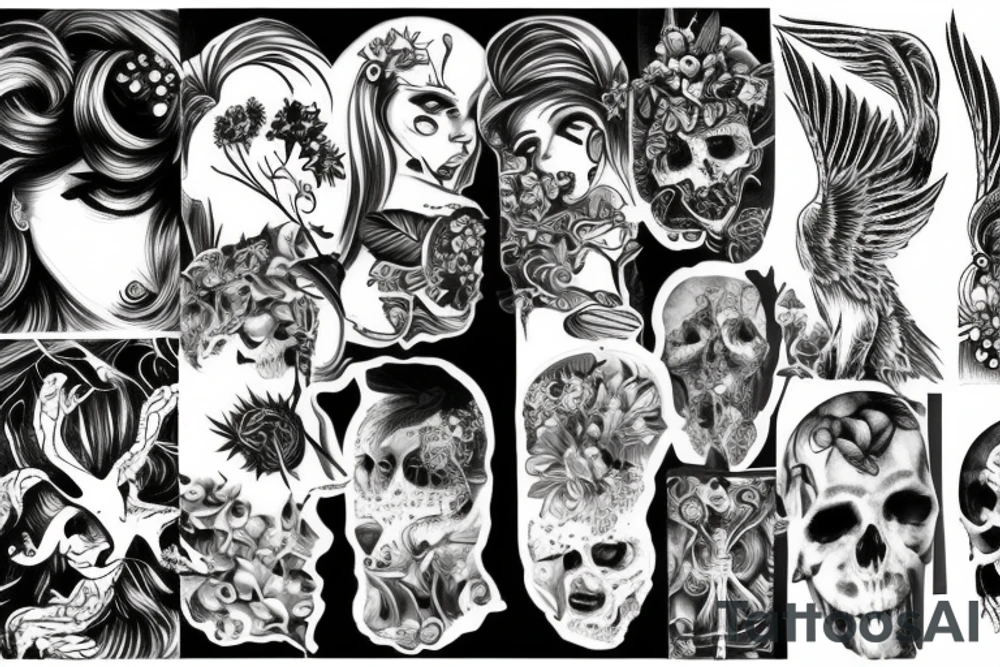 fallen Angel tattoo idea