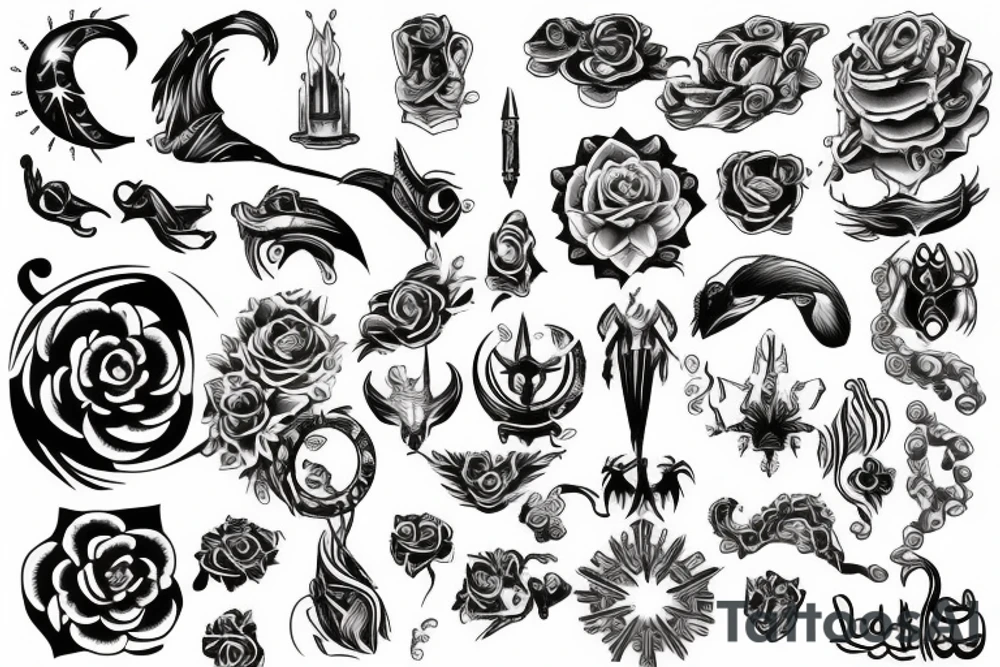 absorbing symbol tattoo idea