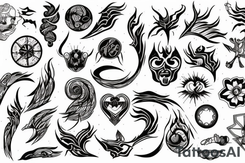 absorbing symbol tattoo idea