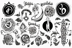 motivating symbol tattoo idea