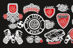 Football club Spartak Moscow tattoo idea