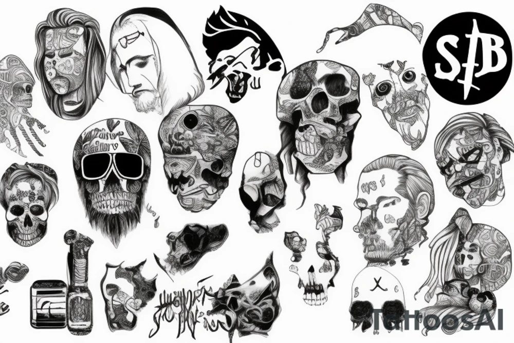 suicideboys tattoo idea