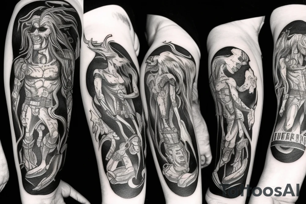 Four horsemans of the Apocalypse tattoo idea