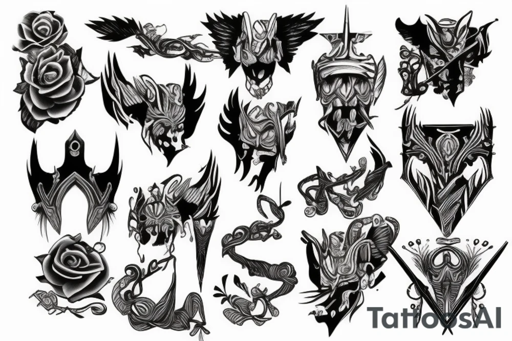 Warrior tattoo idea