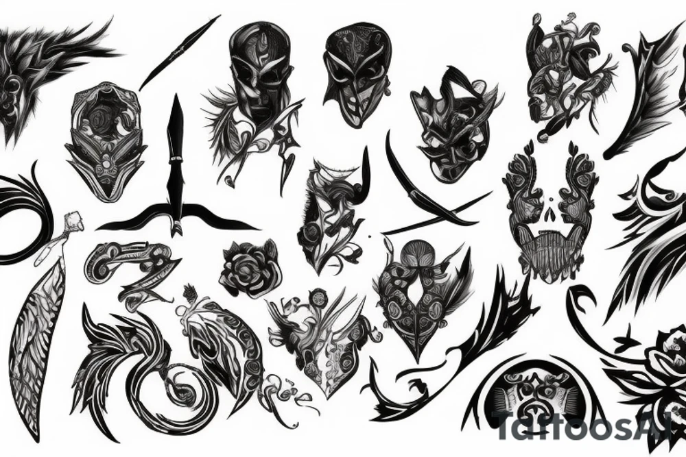 Warrior tattoo idea