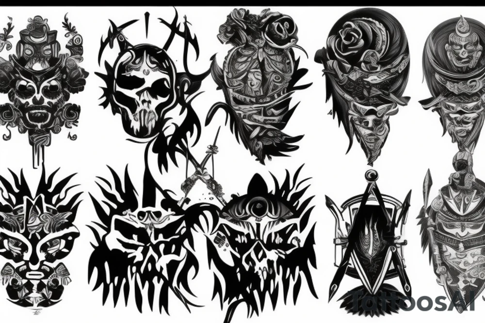 Warrior tattoo idea