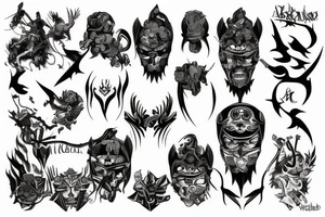 Warrior tattoo idea