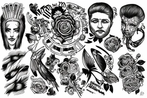 Volodymyr Zelenskyy tattoo idea