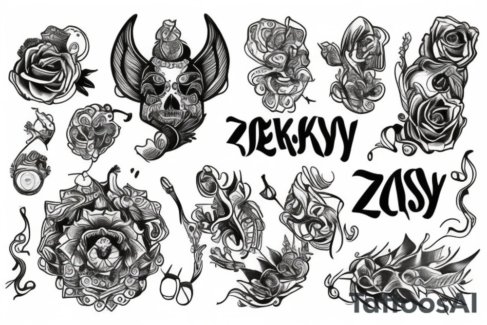 Zelenskyy tattoo idea