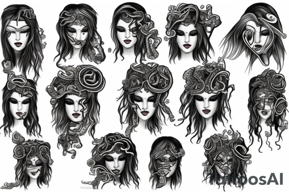 Medusa tattoo idea