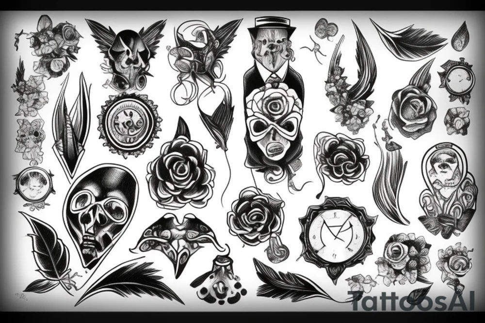 Underground tattoo idea
