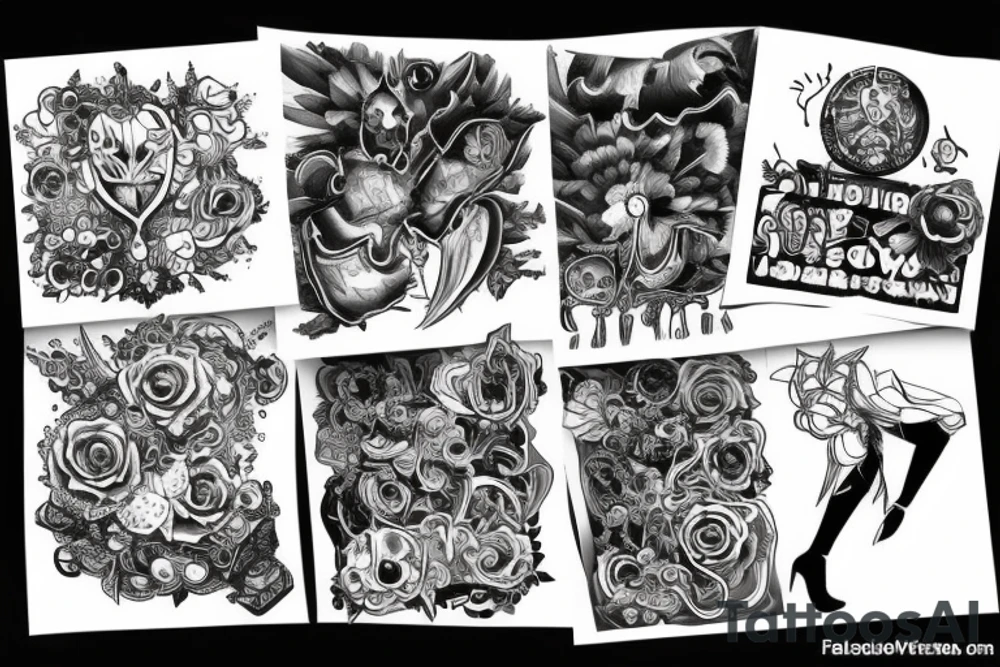 Underground tattoo idea