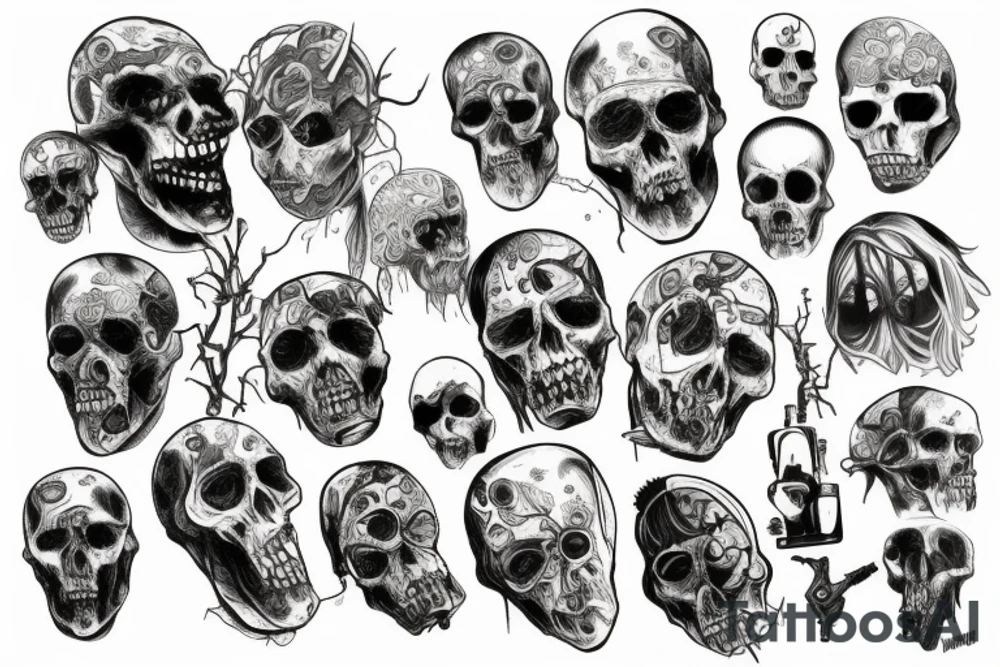 Project zomboid tattoo idea