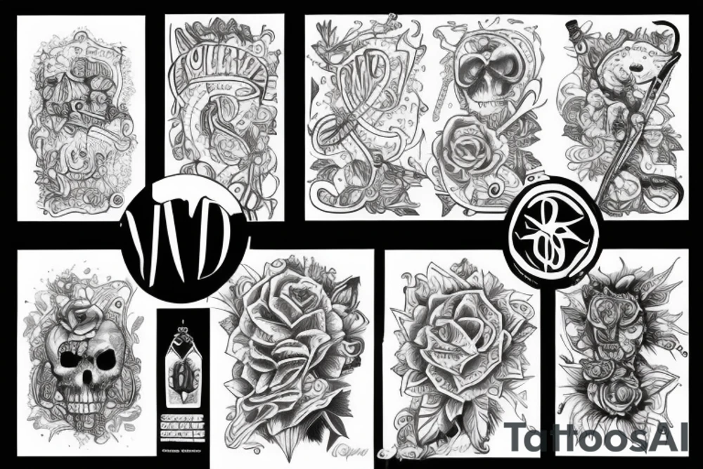 Underground tattoo idea