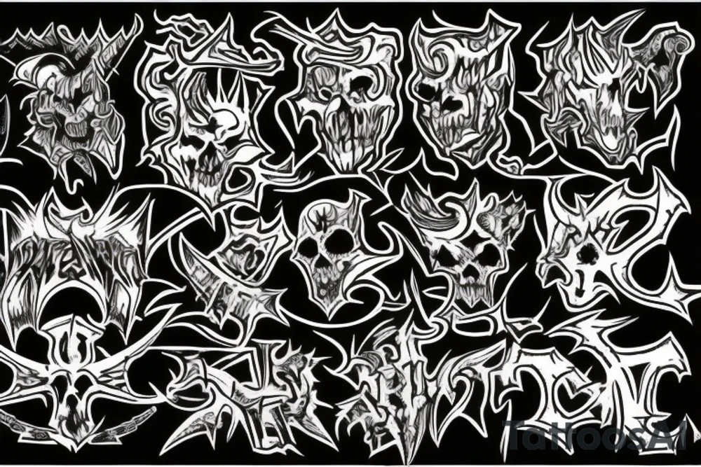 Chaos warhammer tattoo idea