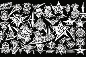 Chaos star warhammer tattoo idea