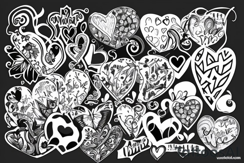 heart tattoo idea