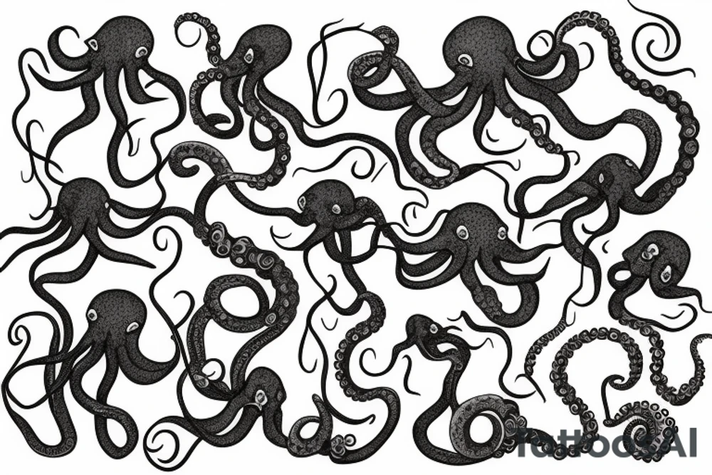 Octopus tattoo idea