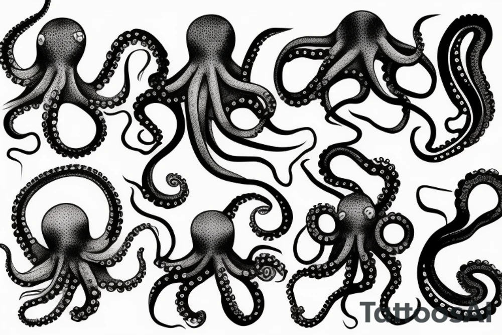 Octopus tattoo idea
