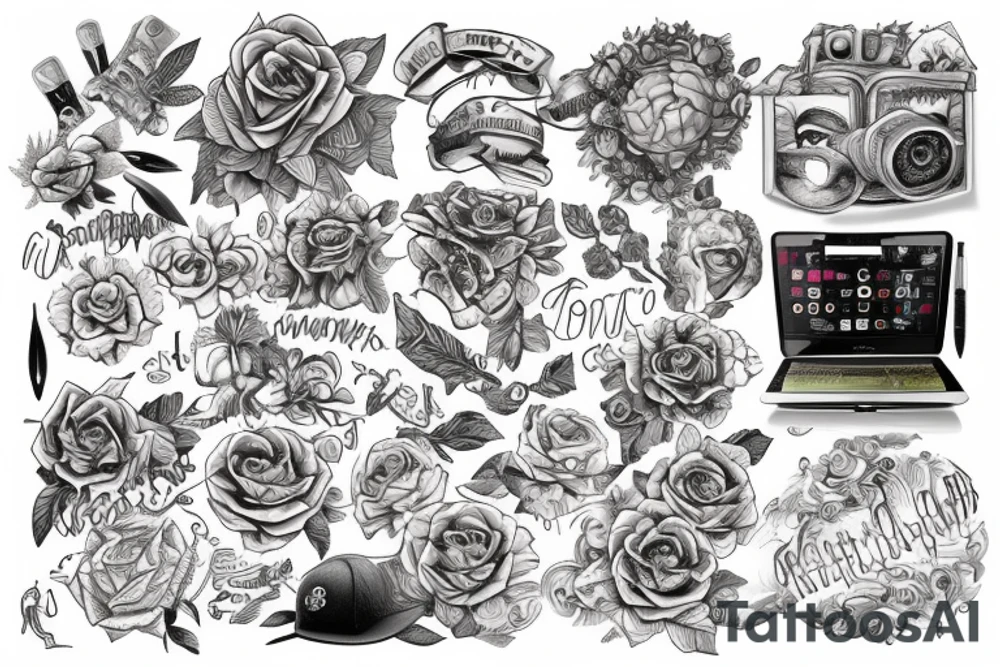 Notebook tattoo idea