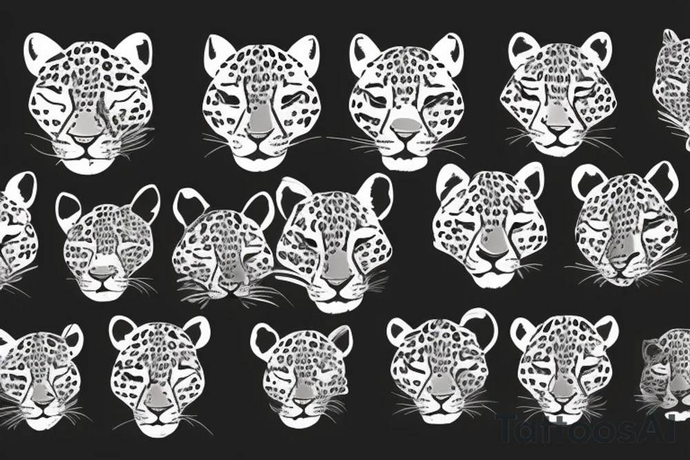 leopard tattoo idea