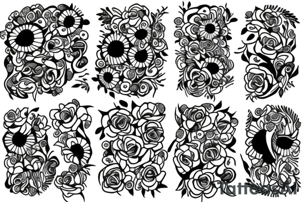 Petals. falling from the flower tattoo idea