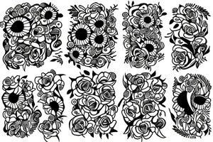 Petals. falling from the flower tattoo idea
