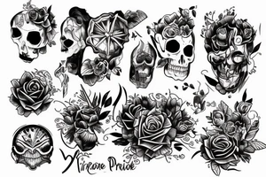 Prefiero morir de pie que vivir siempre arrodillado! tattoo idea