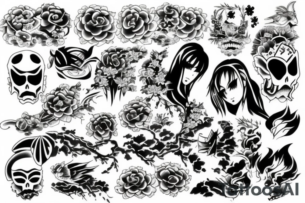 Japanese tattoo tattoo idea