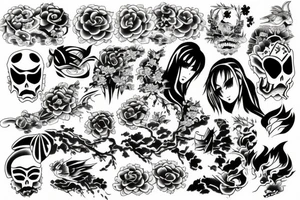 Japanese tattoo tattoo idea