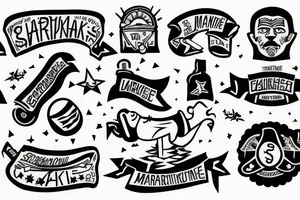 Run marathon spartak love tattoo idea