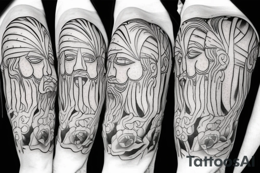 Jesus tattoo idea