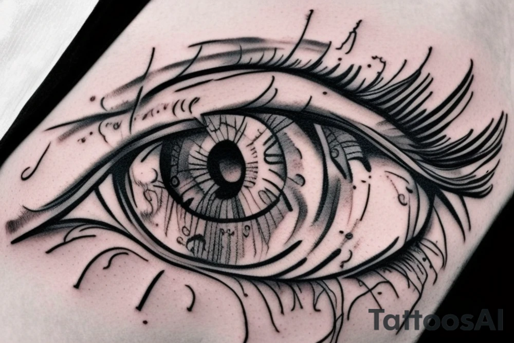 Eyes tattoo idea