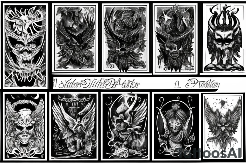 Lucifer tattoo idea