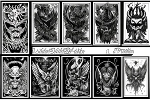 Lucifer tattoo idea