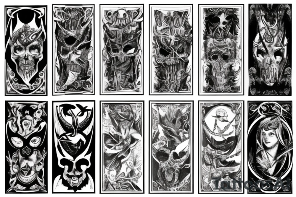 Lucifer tattoo idea