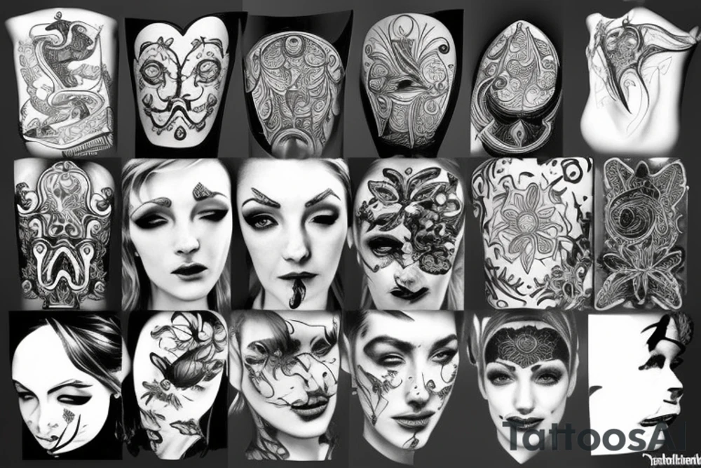 Велес tattoo idea