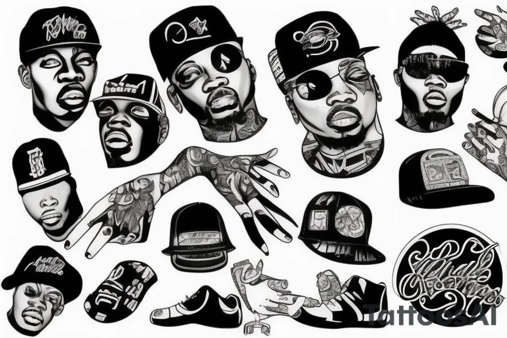 90's rap tattoo idea