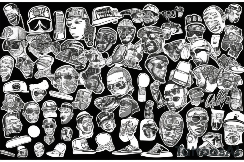 90's rap tattoo idea