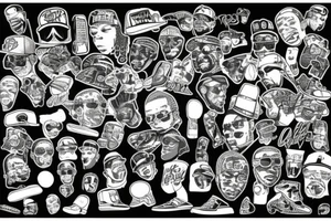 90's rap tattoo idea