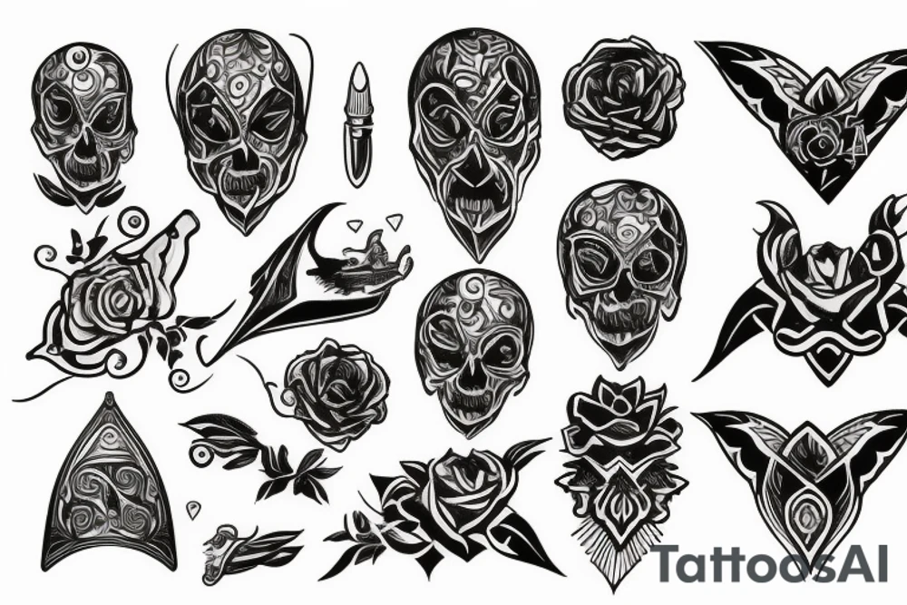 Бог veles tattoo idea