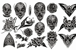 Бог veles tattoo idea