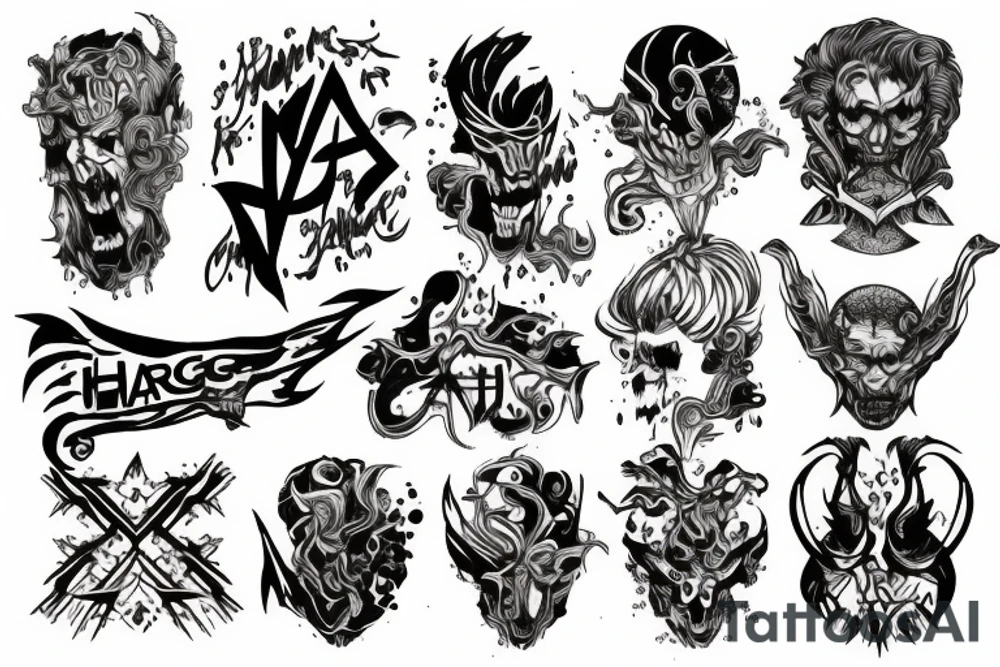 Harg Wrath tattoo idea