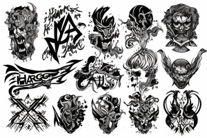 Harg Wrath tattoo idea