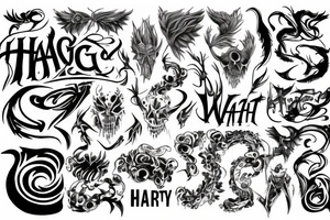 Harg Wrath tattoo idea