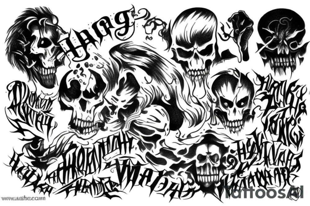 "Harg Wrath" tattoo idea