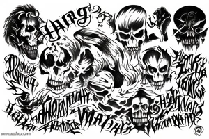 "Harg Wrath" tattoo idea