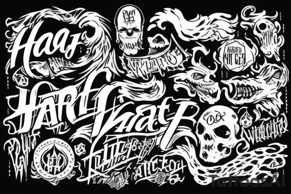 "Harg Wrath" tattoo idea