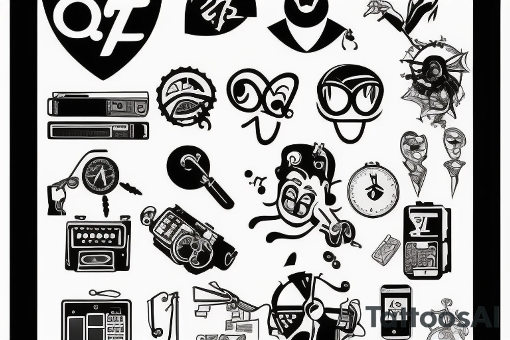 Tattoo about IT job tattoo idea