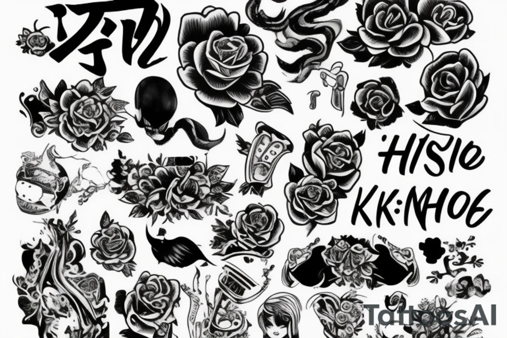 змея на ключицу tattoo idea